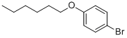 structure of CAS# 30752-19-3, 4-N-Hexyloxybromobenzene;1-Bromo-4-Hexoxy-Benzene;4-Hexyloxybromobenzene;Fr-2360