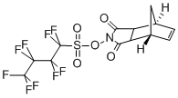 structure of CAS# 307531-76-6, N-Hydroxy-5-norbornene-2,3-dicarboximide perfluoro-1-butanesulfonate