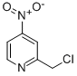 structure of CAS# 312321-71-4, 2-Chloromethyl-4-Nitro-Pyridine;Pyridine, 2-(Chloromethyl)-4-Nitro-;2-CHLOROMETHYL-4-NITRO-PYRIDINE