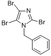 structure of CAS# 31250-80-3, 1-Benzyl-2,4,5-Tribromo-1H-Imidazole;1-BENZYL-2,4,5-TRIBROMO-1H-IMIDAZOLE