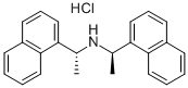 structure of CAS# 312619-39-9, Bis((R)-(-)-1-(1-Naphthyl)Ethyl)Amine