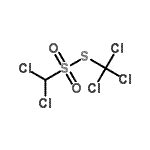 CAS#: 31335-41-8， S-(Trichloromethyl) dichloromethanesulfonothioate