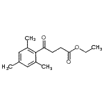 structure of CAS# 31419-99-5, Ethyl 4-Mesityl-4-Oxobutanoate;Ethyl 4-(2,4,6-Trimethylphenyl)-4-oxobutanoate