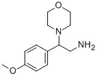 结构式 CAS# 31466-47-4, beta-(4-甲氧基苯基)-4-吗啉乙胺