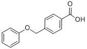 structure of CAS# 31719-76-3, 4-(Phenoxymethyl)Benzenecarboxylic Acid;Zinc00166323