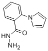structure of CAS# 31739-63-6, 2-(1H-Pyrrol-1-Yl)Benzene-1-Carbohydrazide;2-1-Pyrrolidinylbenzohydrazide;Zinc00137726