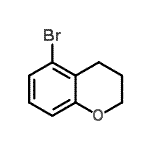 structure of CAS# 319478-14-3, 5-Bromochromane;2H-1-BENZOPYRAN,5-BROMO-3,4-DIHYDRO-;5-bromochroman