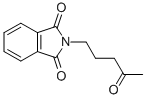 结构式 CAS# 3197-25-9, 5-(N-苯二甲酰亚氨基)-2-戊酮
