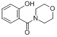 structure of CAS# 3202-84-4, N-Salicyloyl Morpholine;(2-Hydroxyphenyl)-Morpholino-Methanone;(2-Hydroxyphenyl)-Morpholinomethanone;(2-Hydroxyphenyl)-Morpholin-4-Yl-Methanone