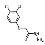 结构式 CAS# 32022-41-6, 2-(3,4-二氯苯氧基)乙酰肼