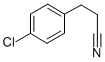 structure of CAS# 32327-71-2, 3-(4-Chlorophenyl)Propionitrile;Benzenepropanenitrile, 4-Chloro-;3-(4-CHLOROPHENYL)PROPIONITRILE