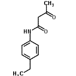 CAS#: 32357-75-8， N-(4-Ethylphenyl)-3-Oxobutanamide