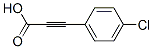 structure of CAS# 3240-10-6, 3-(4-Chlorophenyl)Prop-2-Ynoic Acid;3-(4-Chlorophenyl)Propiolic Acid;2-(4-Chlorophenyl)-2-Propynoic Acid;2-Propynoic Acid, 2-(4-Chlorophenyl)-