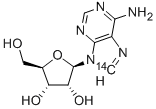 CAS#: 3257-92-9， Adenosine, [8-14C]