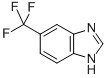 structure of CAS# 326-55-6, 5-Trifluoromethyl-1H-Benzimidazole