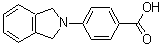 structure of CAS# 329715-35-7, 4-(1,3-Dihydro-2H-Isoindol-2-Yl)Benzoic Acid;4-(1,3-dihydro-2H-isoindolium-2-yl)benzoate;4-(1,3-Dihydro-isoindol-2-yl)-benzoic acid;4-(1,3-Dihydro-isoindol-2-yl)-benzoicacid