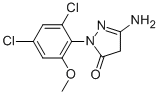 CAS#: 33008-67-2， 5-Amino-2-(2,4-Dichloro-6-Methoxyphenyl)-4H-Pyrazol-3-One