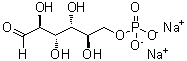 结构式 CAS# 33068-18-7, D-甘露糖 6-磷酸酯二钠盐