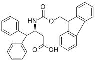 structure of CAS# 332062-08-5, Fmoc-L-3-Amino-4,4-Diphenyl-Butyric Acid