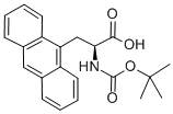 structure of CAS# 332065-09-5, Boc-L-9-Anthrylalanine