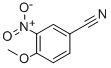 structure of CAS# 33224-23-6, 4-Methoxy-3-Nitrobenzonitrile;4-METHOXY-3-NITROBENZONITRILE