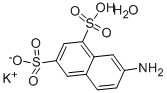 structure of CAS# 332360-04-0, 7-Amino-1,3-Naphthalenedisulfonic Acid, Monopotassium Salt, Hydrate