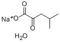 structure of CAS# 332360-07-3, 4-Methyl-2-Oxopentanoic Acid, Sodium Salt, Hydrate;4-Methyl-2-Oxo-Pentanoate;2-Keto-4-Methyl-Valerate;Chebi:17865