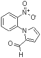 结构式 CAS# 33265-61-1, 1-(2-硝基苯基)-1H-吡咯-2-甲醛
