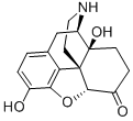 结构式 CAS# 33522-95-1, (5alpha)-4,5-环氧-3,14-二羟基吗喃-6-酮