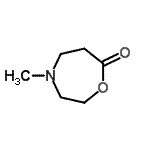 CAS 登录号：335459-92-2， 4-甲基-1,4-氧杂氮杂环庚烷-7-酮