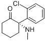 结构式 CAS# 33643-47-9, (+)-氯胺酮