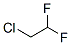structure of CAS# 338-65-8, 2-Chloro-1,1-Difluoroethane;2-Chloro-1,1-Difluoro-Ethane;Ethane, 2-Chloro-1,1-Difluoro-;Ethane, Chlorodifluoro-