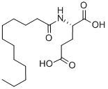 结构式 CAS# 3397-65-7, N-月桂酰-L-谷氨酸