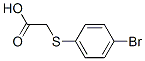 structure of CAS# 3406-76-6, 2-(4-Bromophenyl)Sulfanylacetate;2-[(4-Bromophenyl)Thio]Acetate;2-(4-Bromophenyl)Sulfanylethanoate;Zinc03886534