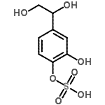 CAS#: 3415-68-7， 4-(1,2-Dihydroxyethyl)-2-Hydroxyphenyl Hydrogen Sulfate