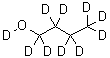 结构式 CAS# 34193-38-9, 1-丁醇-D10