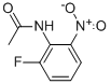 结构式 CAS# 342-52-9, N-(2-氟-6-硝基-苯基)-乙酰胺