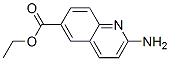 structure of CAS# 342908-16-1, 2-Amino-6-Quinolinecarboxylic Acid Ethyl ester