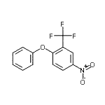 CAS#: 344-47-8， 4-Nitro-1-Phenoxy-2-(Trifluoromethyl)Benzene
