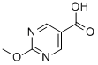 structure of CAS# 344325-95-7, 2-Methoxy-5-Pyrimidinecarboxylic Acid;2-Methoxypyrimidine-5-Carboxylic Acid(SALTDATA: FREE);5-Pyrimidinecarboxylicacid,2-Methoxy-(9CI);5-Pyrimidinecarboxylic Acid, 2-Methoxy-