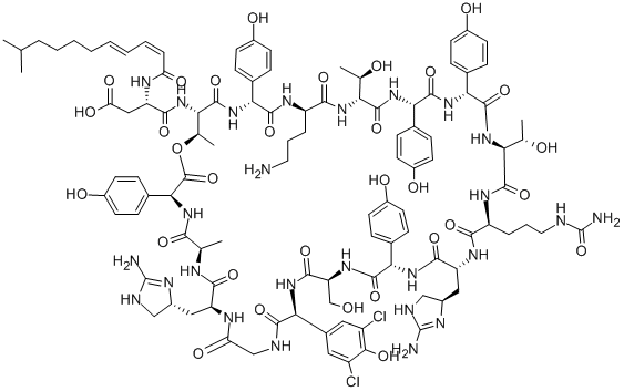 CAS#: 34438-27-2， Enduracidin A
