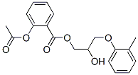 CAS#: 3478-10-2， [2-Hydroxy-3-(2-Methylphenoxy)Propyl] 2-Acetyloxybenzoate