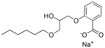CAS#: 3478-44-2， Sodium 2-(3-Hexoxy-2-Hydroxypropoxy)Benzoate