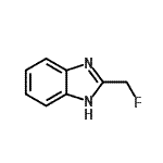 CAS 登录号：348-44-7， 2-(氟甲基)-1H-苯并咪唑