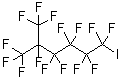 结构式 CAS# 3486-08-6, 全氟异庚基碘化物