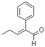结构式 CAS# 3491-63-2, 2-苯基-2-戊烯醛