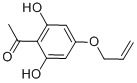 structure of CAS# 35028-03-6, 1-[4-(Allyloxy)-2,6-Dihydroxyphenyl]Ethan-1-One