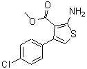 structure of CAS# 350997-10-3, Methyl 2-Amino-4-(4-Chlorophenyl)-3-Thiophenecarboxylate;acid methyl ester;2-Amino-4<wbr>-(3,4-dim<wbr>ethylphen<wbr>yl)-5-met<wbr>hylthioph<wbr>ene-3-car<wbr>boxamide;2-Amino-4-(4-chlorophenyl)-thiophene-3-carboxylic
