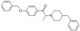 CAS#: 35133-39-2， 1-[4-(Phenylmethoxy)Phenyl]-2-[4-(Phenylmethyl)Piperidin-1-Yl]Propan-1-One