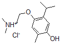 CAS#: 35231-36-8， 2-(4-Hydroxy-5-Methyl-2-Propan-2-Ylphenoxy)Ethyl-Dimethylazanium Chloride